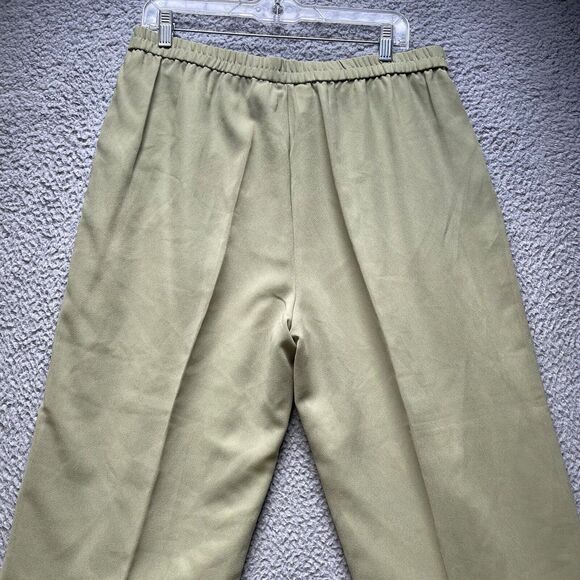 Golden Rose Collection Pants Womens Size 17 Green Dress Slacks - Picture 4 of 12